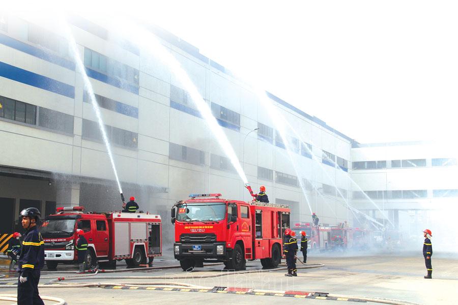 Ghi nhận từ cuộc diễn tập chữa cháy và cứu nạn, cứu hộ