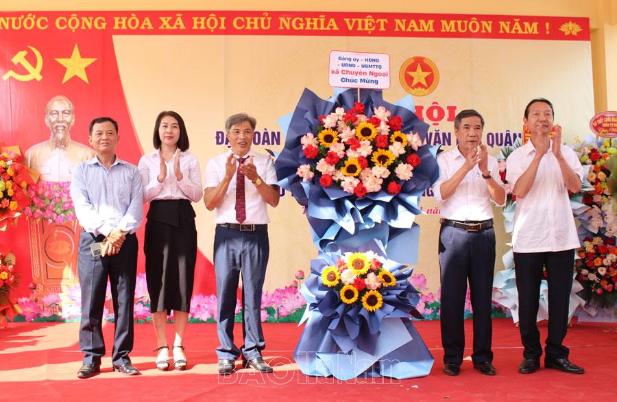 Thôn Từ Đài, xã Chuyên Ngoại khánh thành nhà văn hoá thôn