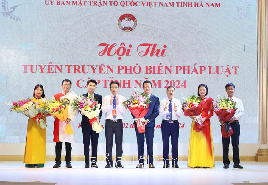 MTTQ tỉnh tổ chức hội thi tuyên truyền, phổ biến kiến thức pháp luật