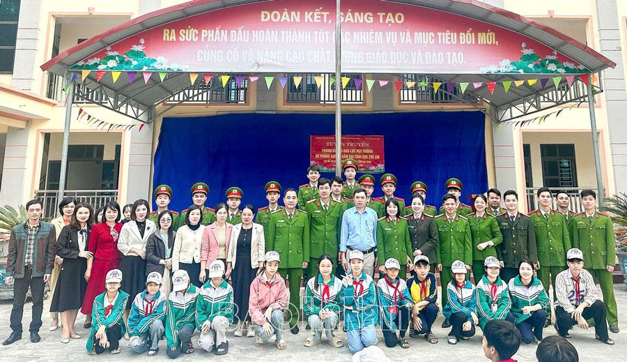 Tuyên truyền, giáo dục pháp luật về phòng, chống bạo lực học đường tại Trường THCS An Nội