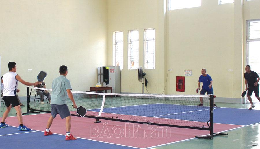 Phát triển phong trào tập luyện pickleball ở nông thôn