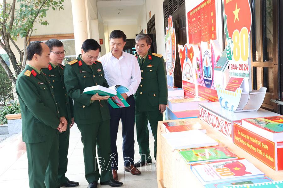 Thành phố Phủ Lý có hơn 7 nghìn bài tham gia Cuộc thi tìm hiểu 80 năm Ngày thành lập Quân đội nhân dân Việt Nam