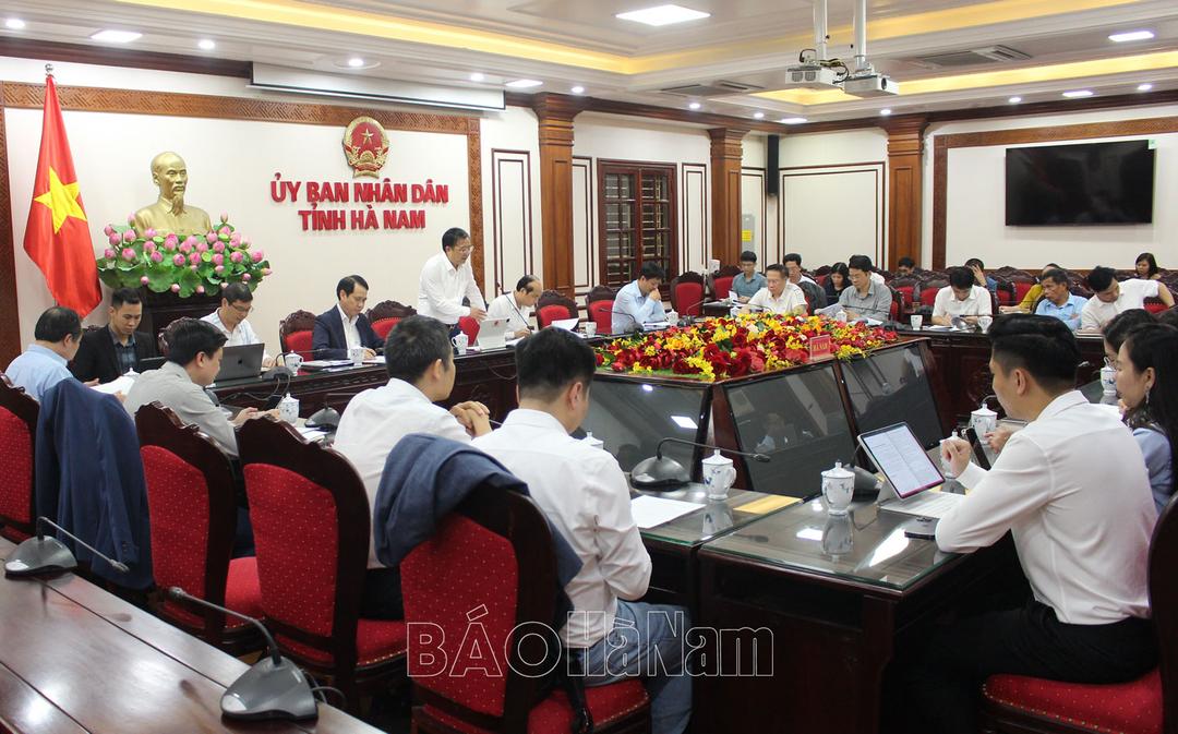 Đóng góp ý kiến vào dự thảo Đề án Chuyển đổi số tỉnh Hà Nam giai đoạn 2024-2025