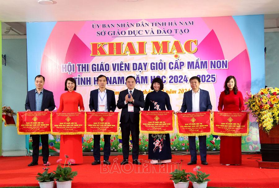 Khai mạc Hội thi Giáo viên dạy giỏi cấp mầm non tỉnh Hà Nam năm học 2024-2025
