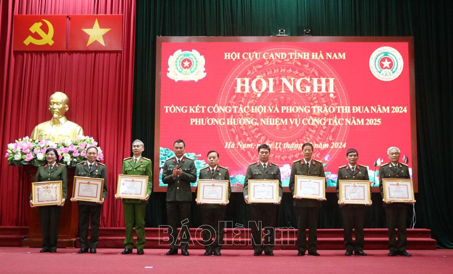 Hội Cựu Công an nhân dân tỉnh triển khai nhiệm vụ công tác năm 2025