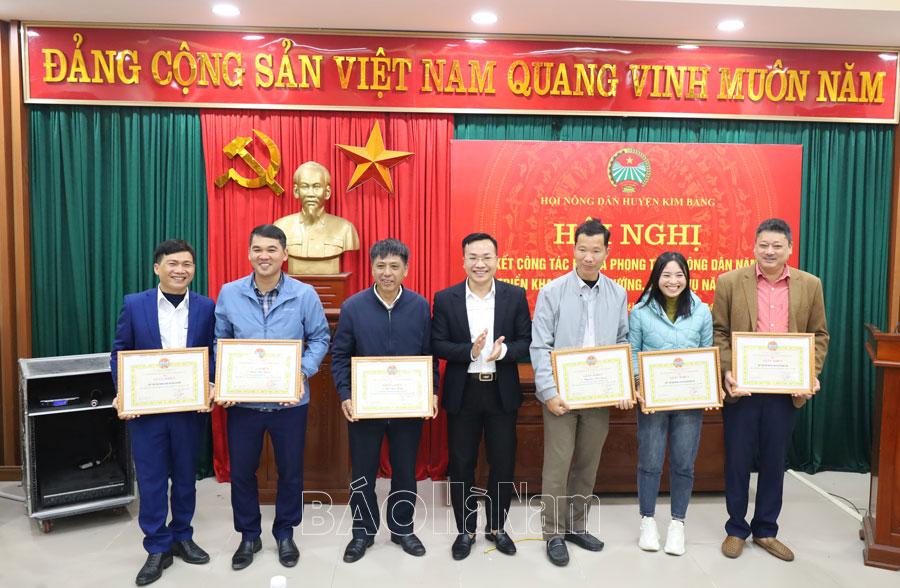Hội Nông dân huyện Kim Bảng tổng kết công tác năm 2024