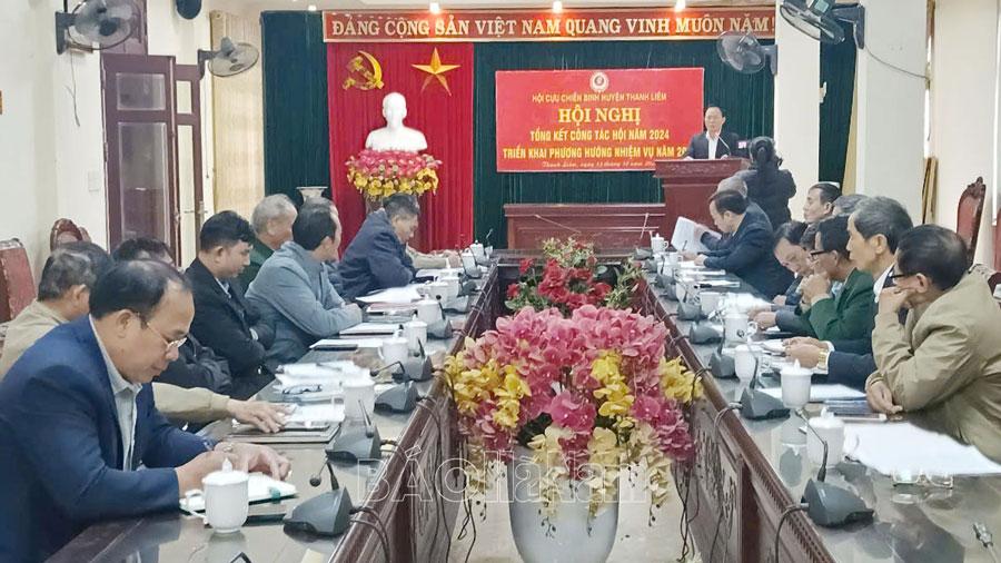 Hội Cựu chiến binh huyện Thanh Liêm triển khai nhiệm vụ công tác hội năm 2025