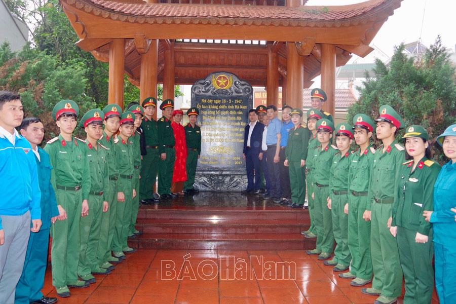 Nơi thành lập lực lượng vũ trang tỉnh