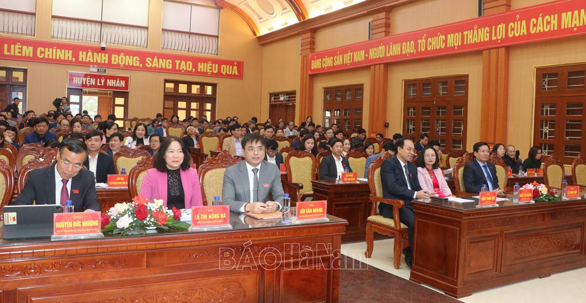 HĐND Lý Nhân tổ chức Kỳ họp thường lệ cuối năm 2024