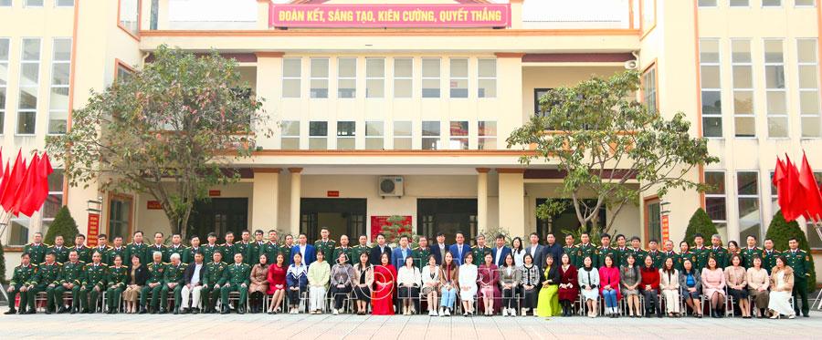 Ban CHQS thành phố Phủ Lý gặp mặt gia đình quân nhân