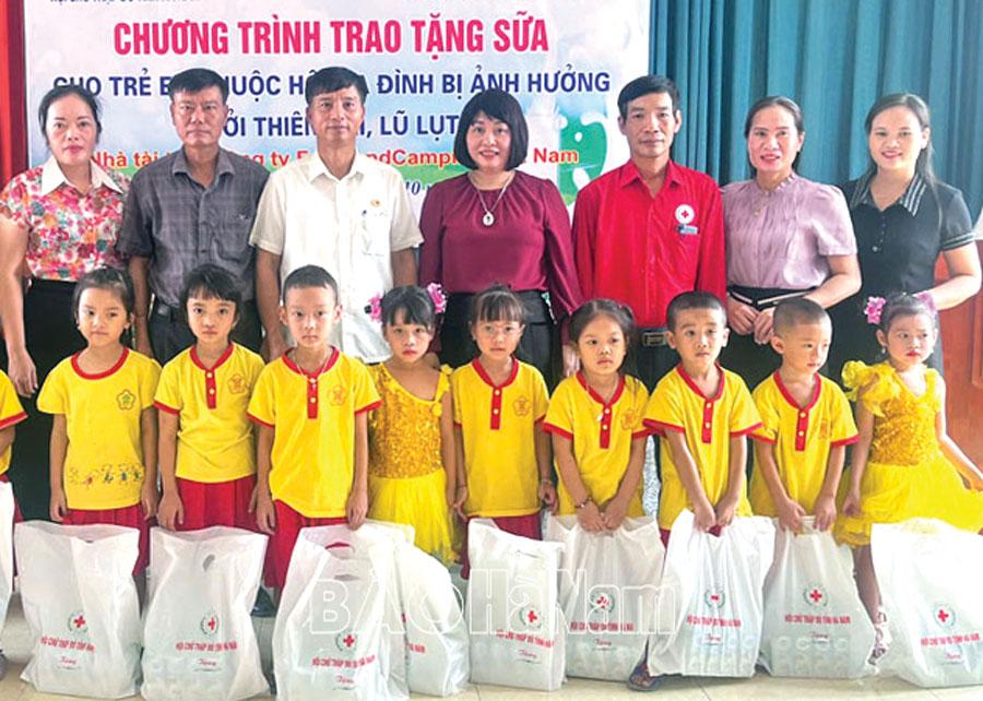 Hội Chữ thập đỏ Thanh Liêm nỗ lực chung tay vì người nghèo