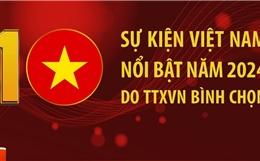 10 sự kiện nổi bật của Việt Nam năm 2024 do TTXVN bình chọn