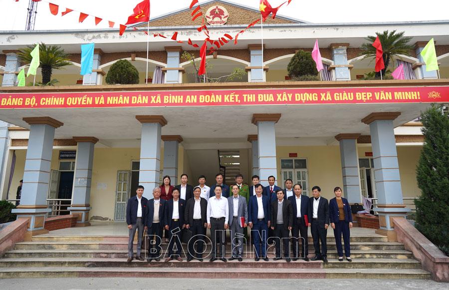 Kỳ họp thứ nhất HĐND xã Bình An khóa I nhiệm kỳ 2021-2026