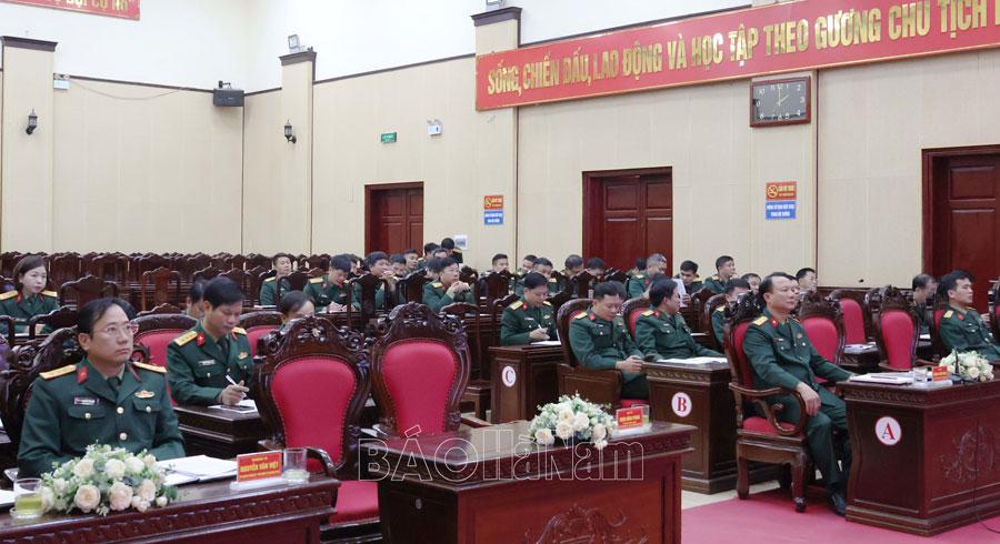 Bộ CHQS tỉnh triển khai nhiệm vụ công tác Đảng, công tác chính trị năm 2025