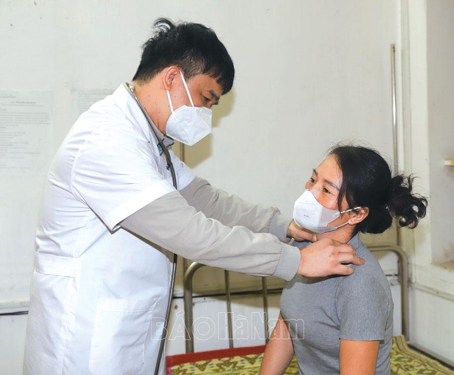 TTYT huyện Bình Lục nâng cao chất lượng chăm sóc, bảo vệ sức khỏe nhân dân