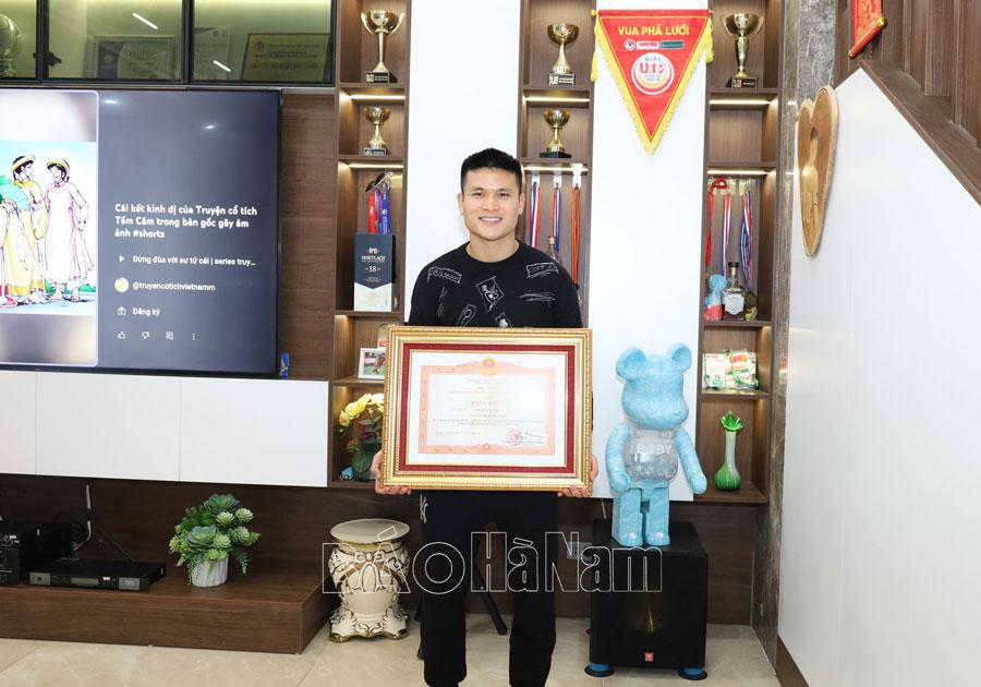 Phạm Tuấn Hải lọt top 5 Quả bóng vàng nam Việt Nam 2024