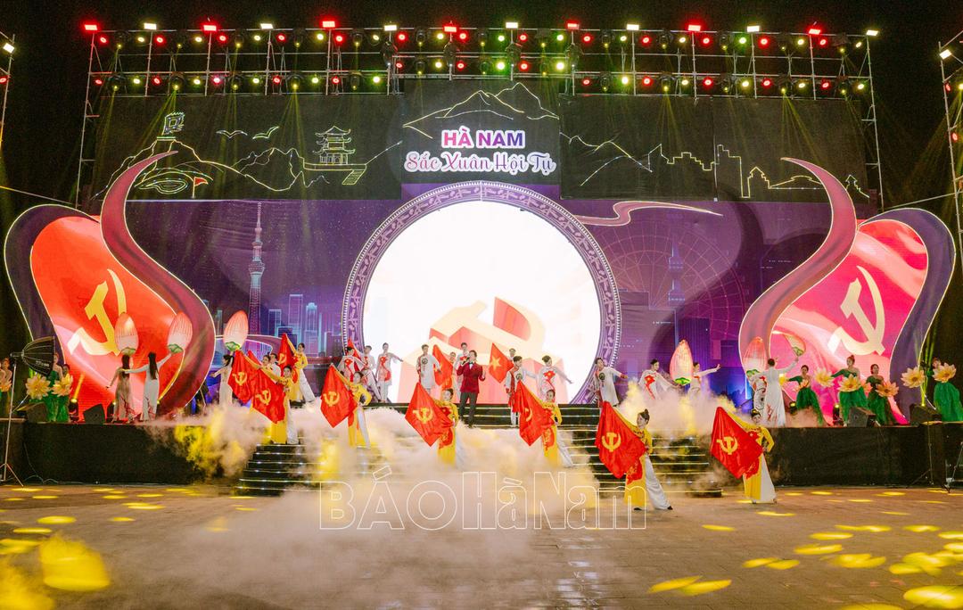 Chương trình nghệ thuật đặc biệt “Hà Nam - Sắc Xuân hội tụ” chào mừng năm mới Ất Tỵ 2025