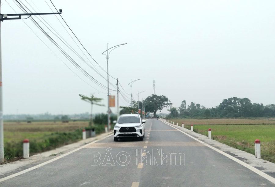 Thanh Liêm tập trung đầu tư cải tạo, nâng cấp hệ thống giao thông