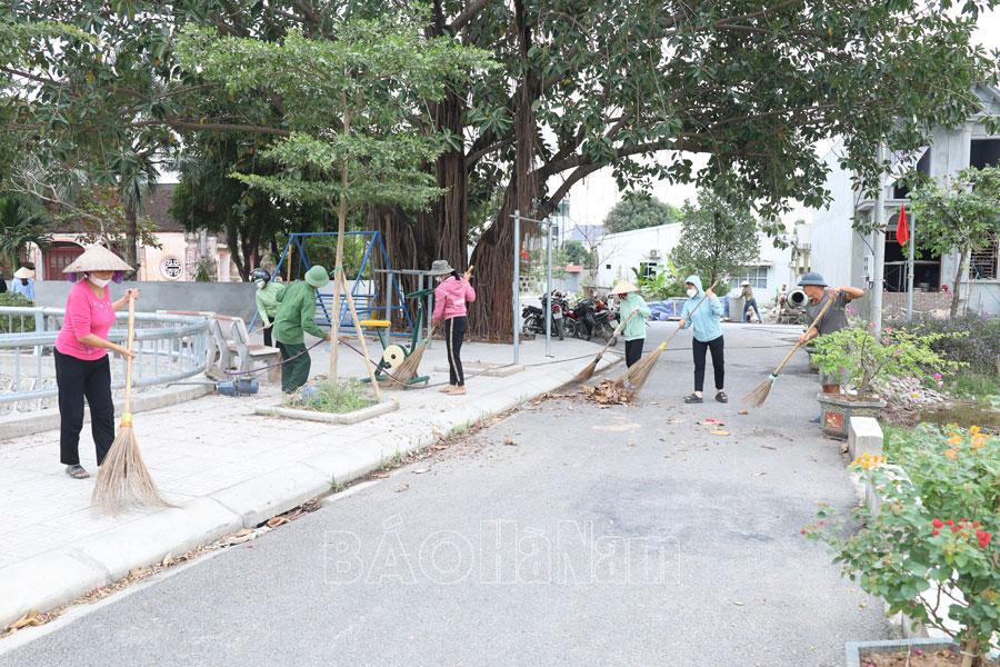 Hội Nông dân Liên Sơn chung tay bảo vệ môi trường