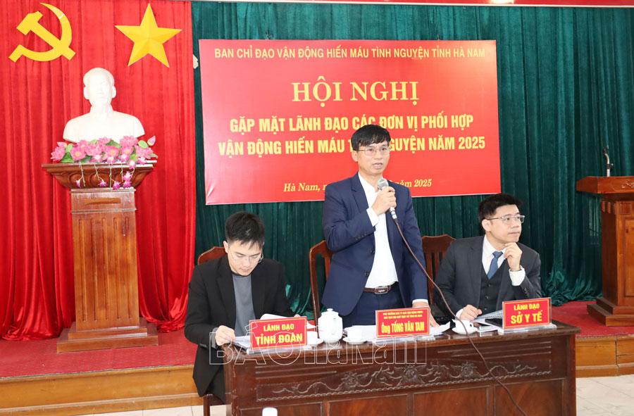 Năm 2024, toàn tỉnh hiến được 11.161 đơn vị máu
