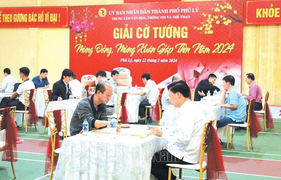 Nét đẹp chơi cờ tướng đầu Xuân