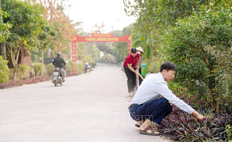 Tạo sức lan tỏa trong xây dựng xã nông thôn mới kiểu mẫu