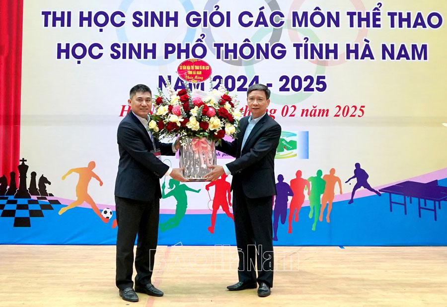Khai mạc Cuộc thi học sinh giỏi các môn thể thao năm học 2024-2025