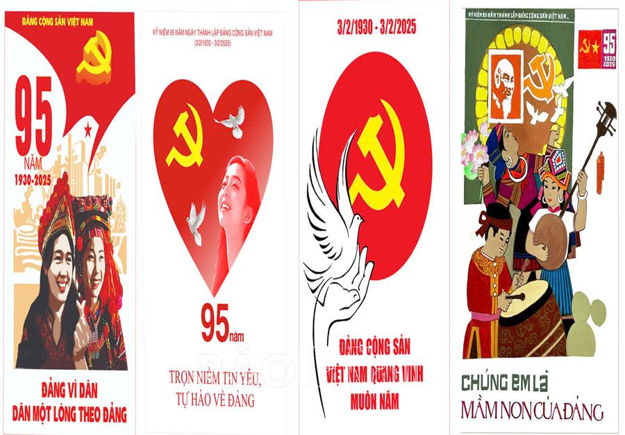 Tranh cổ động về Đảng