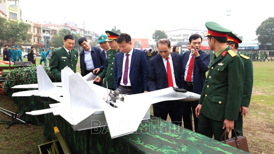 Các địa phương tổ chức lễ ra quân huấn luyện năm 2025