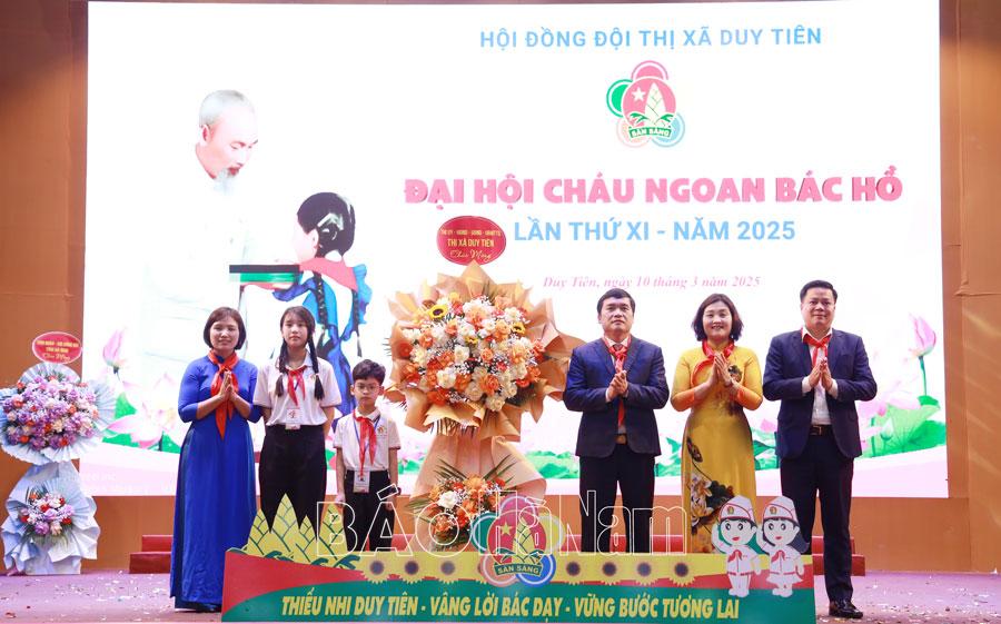 Đại hội Cháu ngoan Bác Hồ thị xã Duy Tiên lần thứ XI, năm 2025