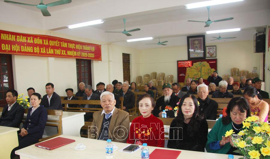 Hội NCT xã Đồn Xá tổ chức Kỷ niệm 30 năm Ngày thành lập Hội NCT Việt Nam