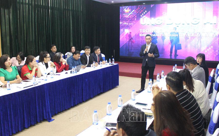 Đẩy mạnh ứng dụng công nghệ AI trong doanh nghiệp