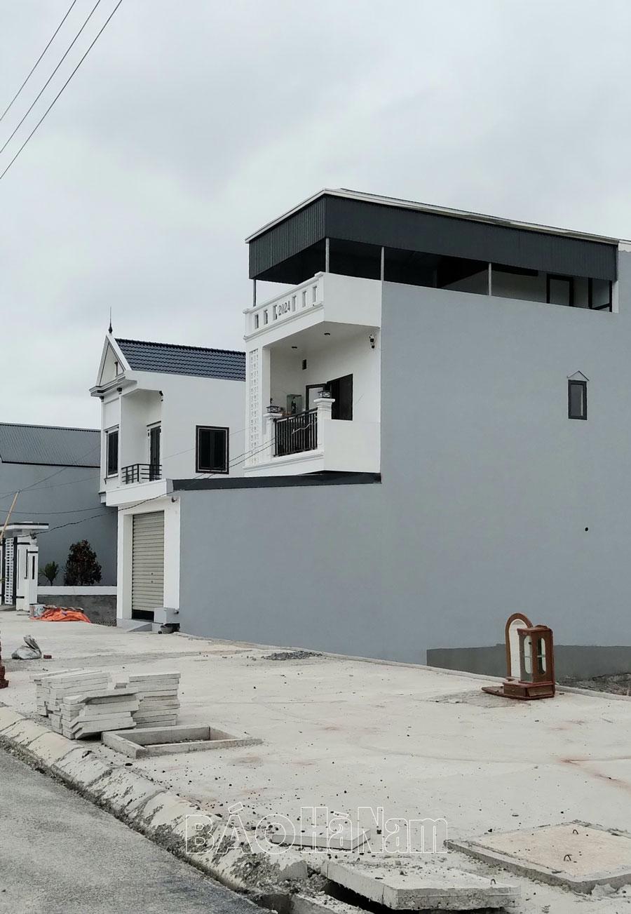 Bình Lục tập trung hoàn thiện hạ tầng các khu tái định cư