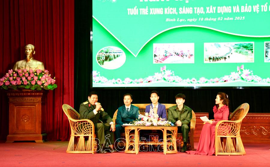 Hội Cựu chiến binh huyện Bình Lục quan tâm giáo dục truyền thống cách mạng cho thế hệ trẻ