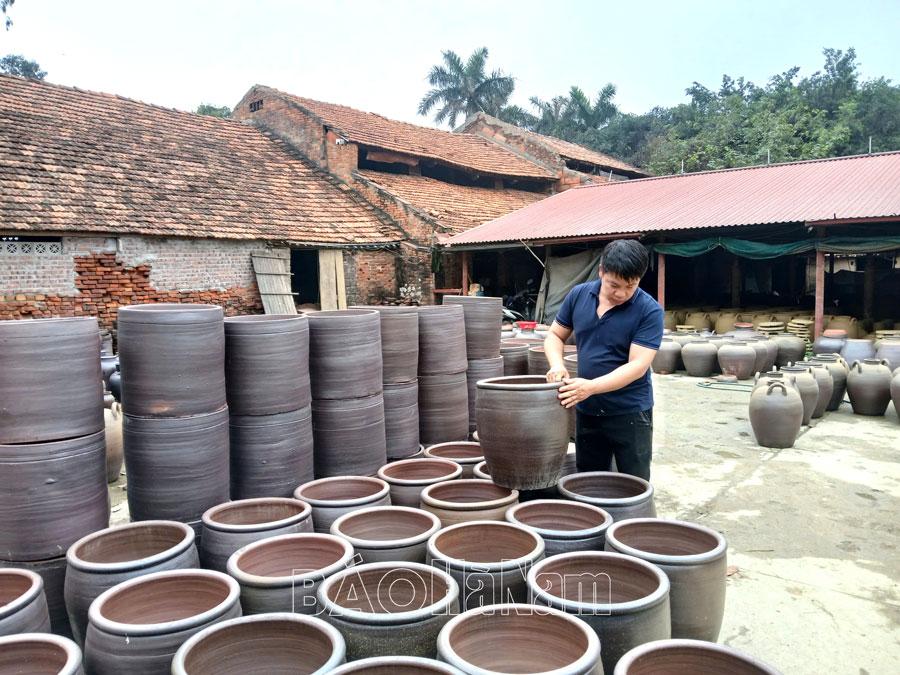 Xử lý ô nhiễm môi trường do khói lò ở làng gốm Quyết Thành