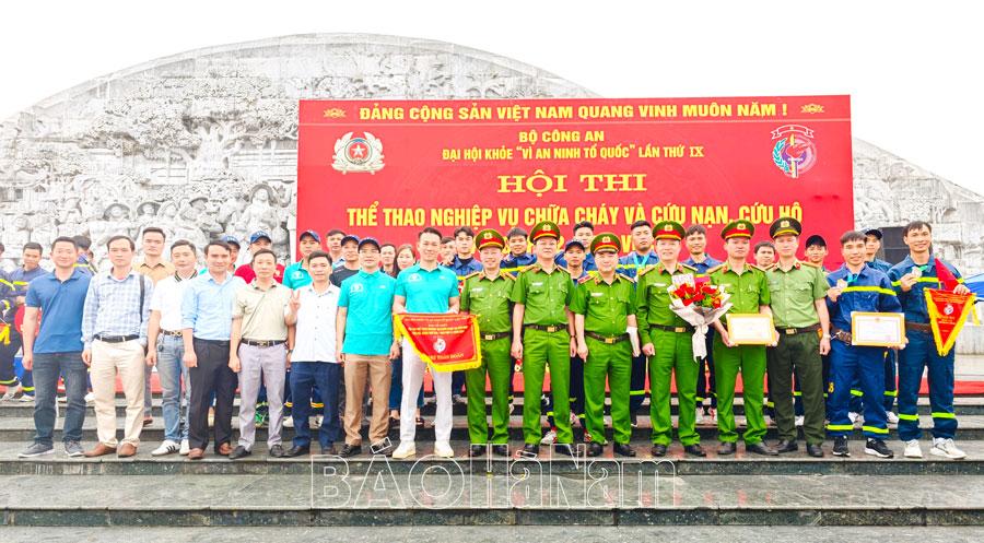 Hà Nam đạt giải Nhì toàn đoàn Hội thi thể thao nghiệp vụ chữa cháy và CNCH vòng 2, Khu vực II