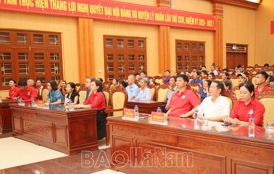 Hội Chữ thập đỏ Lý Nhân phát động Tháng Nhân đạo năm 2025