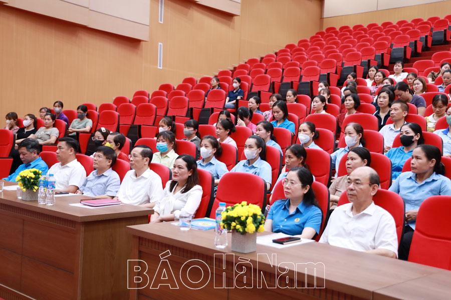 Liên đoàn Lao động huyện Thanh Liêm phát động Tháng Công nhân năm 2025