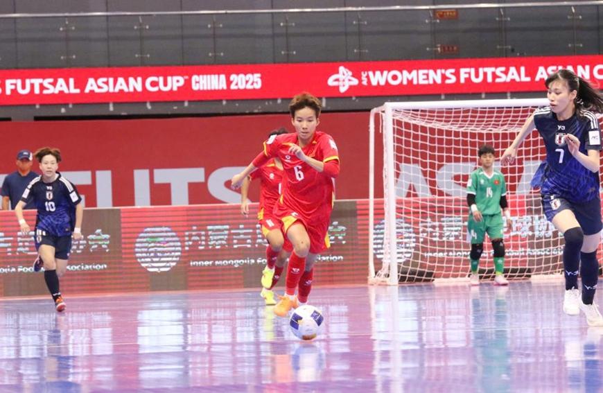 Đội tuyển futsal nữ Việt Nam lỡ hẹn với World Cup