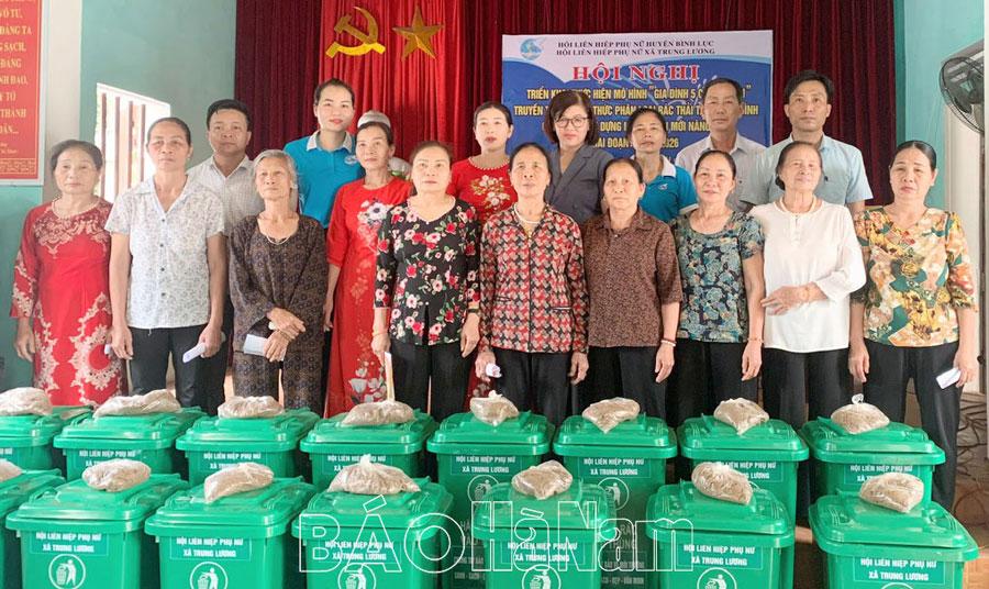 Hội LHPN Bình Lục đẩy mạnh phong trào thi đua yêu nước