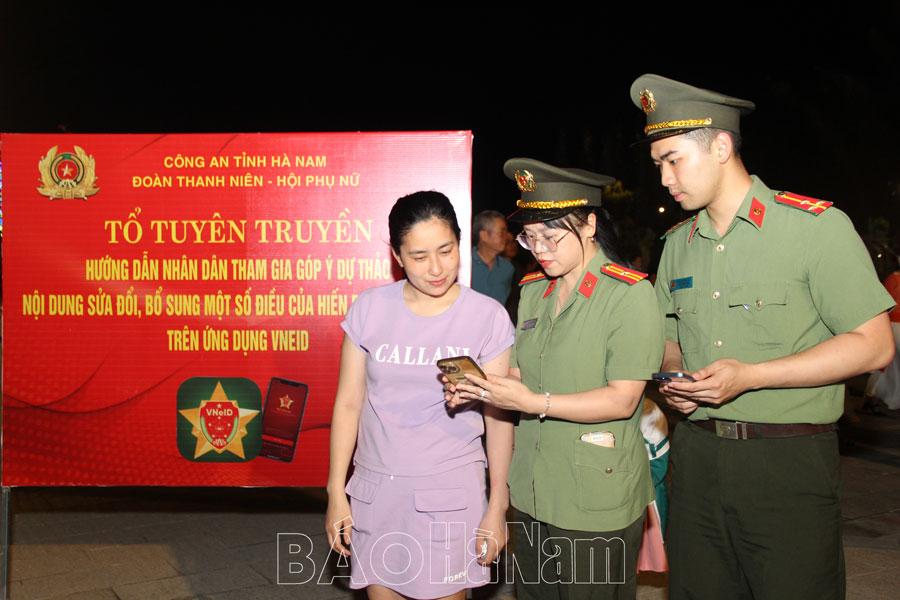 Đẩy mạnh tuyên truyền, hỗ trợ nhân dân đóng góp ý kiến sửa đổi, bổ sung Hiến pháp qua VneID