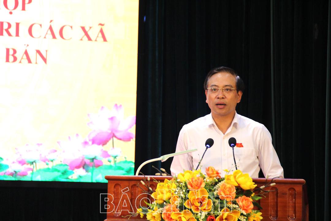Đại biểu HĐND tỉnh tiếp tục chương trình tiếp xúc cử tri trước Kỳ họp thường lệ giữa năm 2025