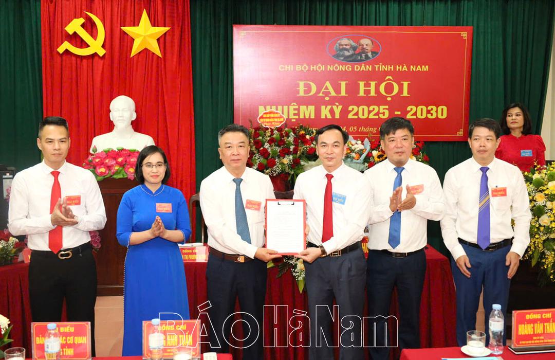 Đại hội Chi bộ Hội Nông dân tỉnh nhiệm kỳ 2025-2030