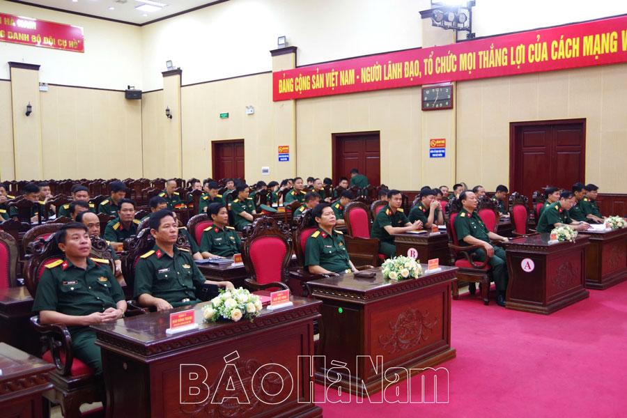 Bộ CHQS tỉnh khai mạc hội thi cán bộ quân sự cấp đại đội, tiểu đoàn, trợ lý tham mưu huấn luyện giỏi năm 2025
