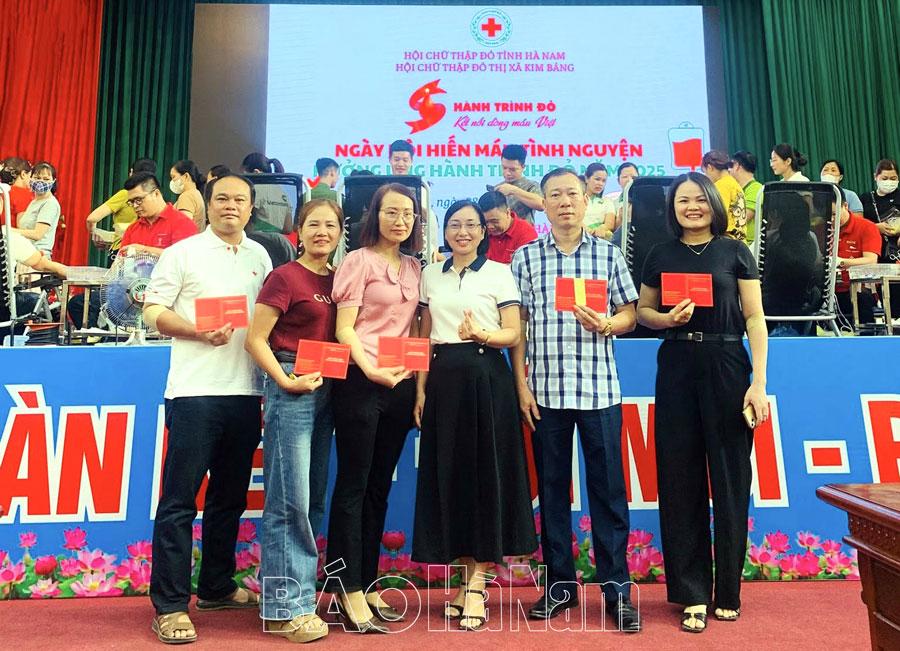 Thị xã Kim Bảng tổ chức Ngày hội hiến máu năm 2025