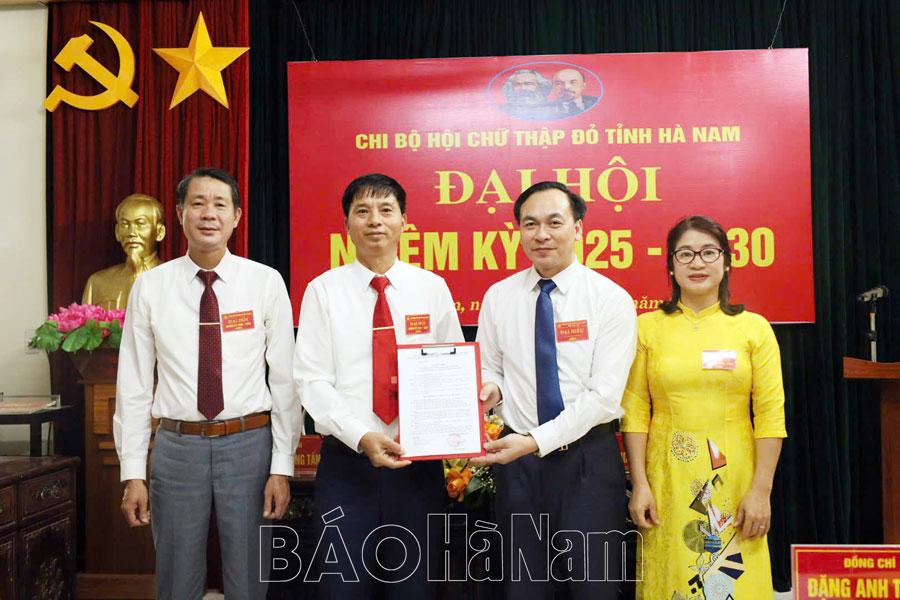 Chi bộ Hội Chữ thập đỏ tỉnh tổ chức Đại hội nhiệm kỳ 2025-2030