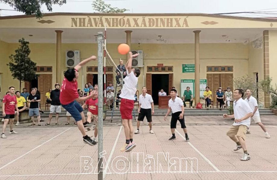 Hội Cựu chiến binh xã Đinh Xá đẩy mạnh phong trào luyện tập thể dục thể thao