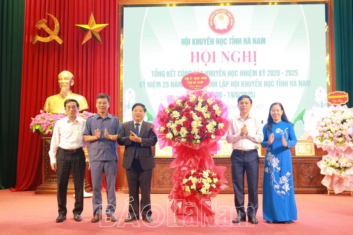 Kỷ niệm 25 năm thành lập Hội Khuyến học tỉnh, tổng kết công tác khuyến học giai đoạn 2020 - 2025