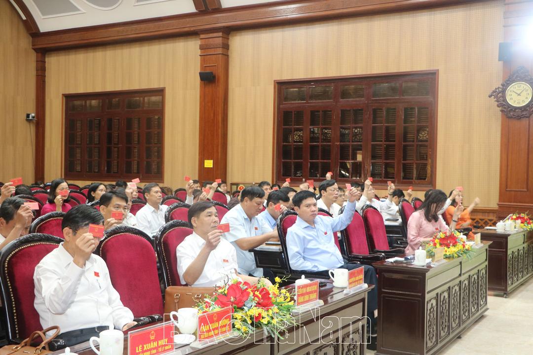 Kỳ họp thứ 29, HĐND tỉnh khóa XIX xem xét, thông qua 10 nghị quyết về kinh tế - xã hội theo thẩm quyền