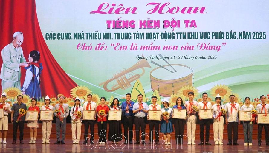 Hà Nam đạt thành tích xuất sắc tại Liên hoan “Tiếng kèn Đội ta” khu vực phía Bắc năm 2025